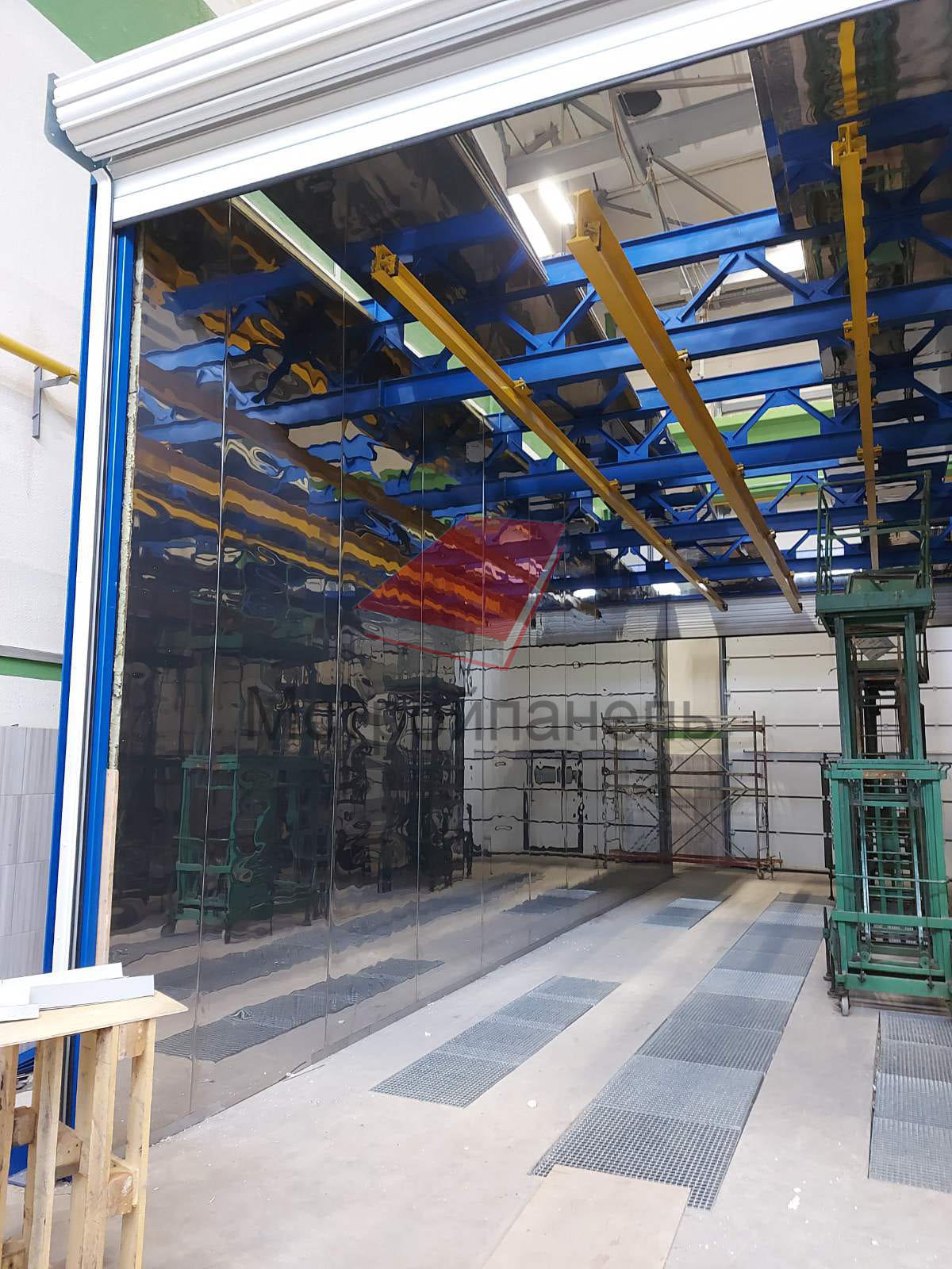 Сэндвич панели aisi 430 с минеральной ватой 60мм 